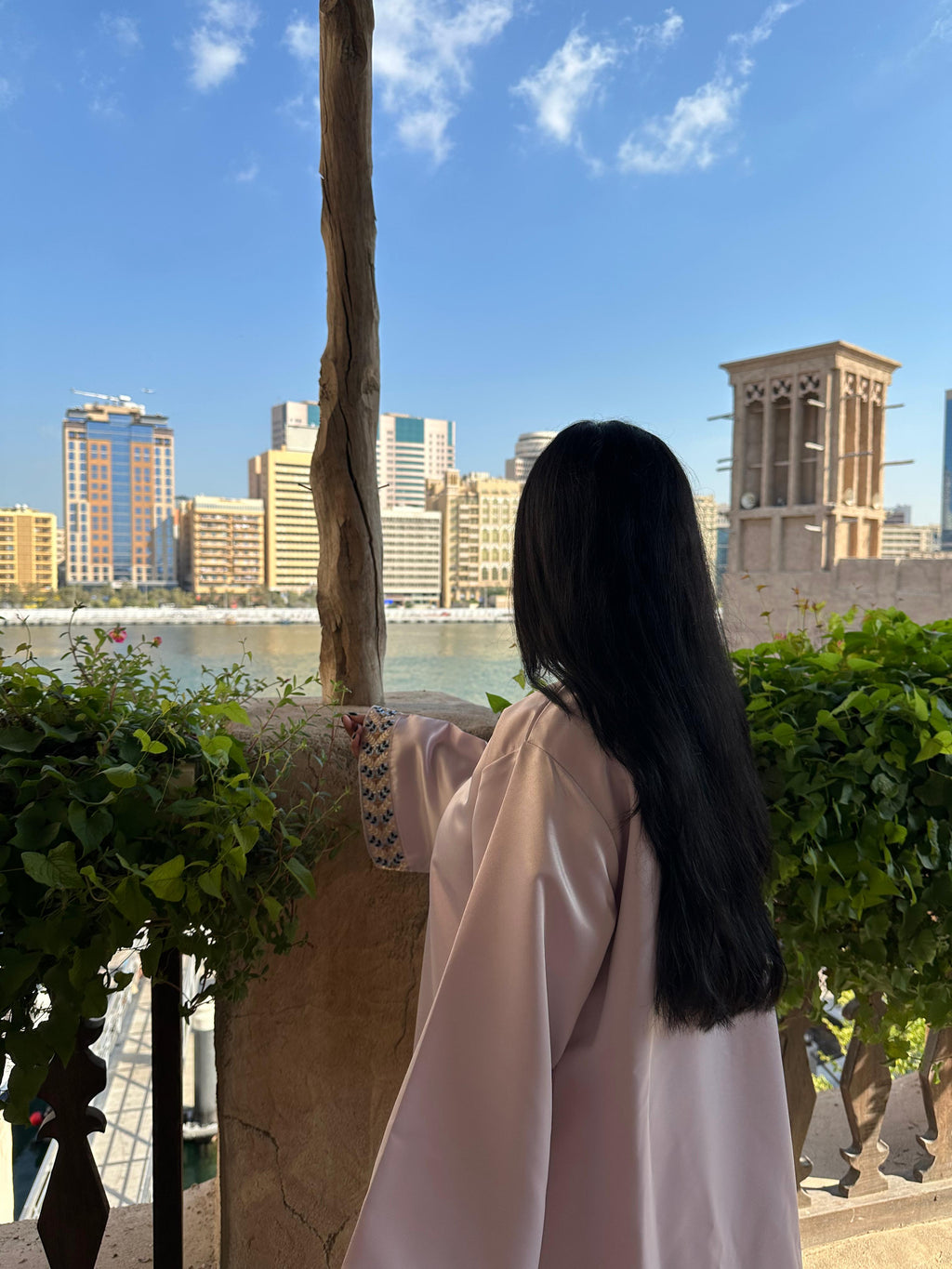 Lavender Garden Abaya