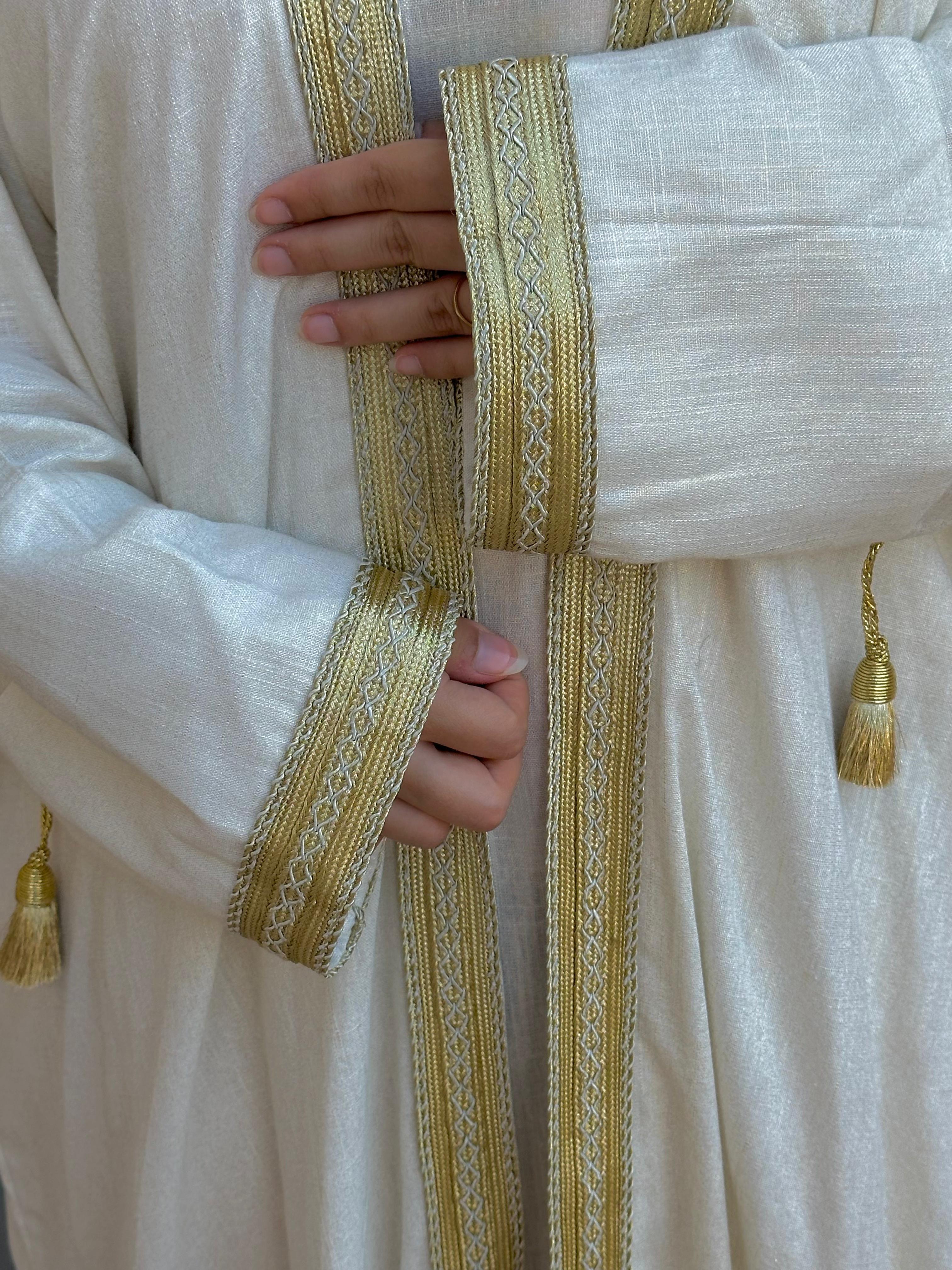 Golden Bisht Set