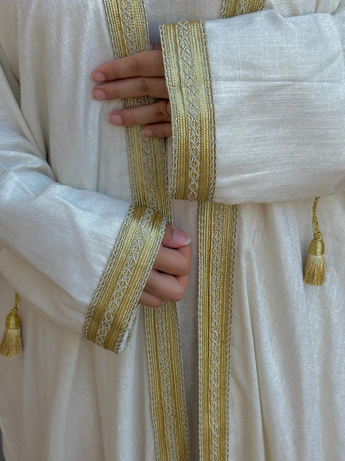 Golden Bisht Set